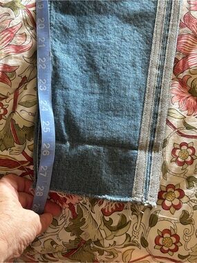 Pilcro Women's Straight Jeans in Medium Blue